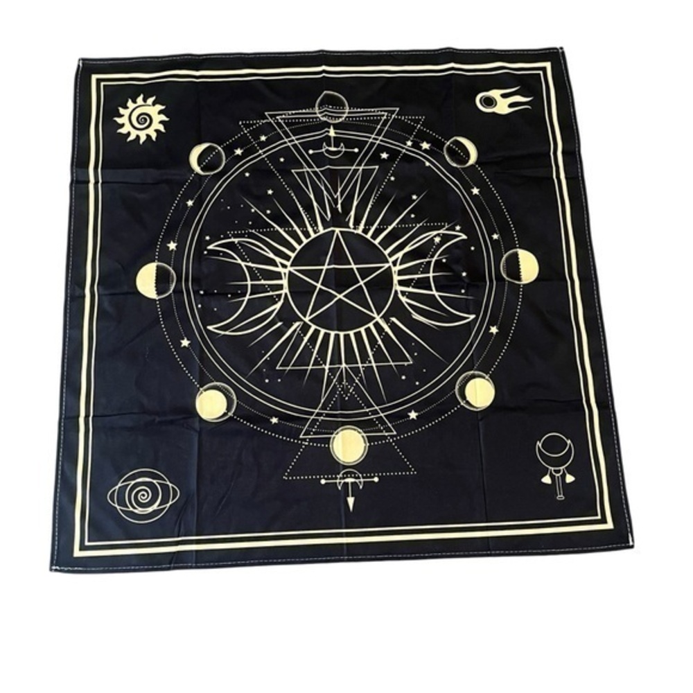 NWT Mystical Black and Gold Tapestry